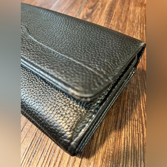 Giani Bernini trifold leather wallet. Black. - Picture 8 of 16